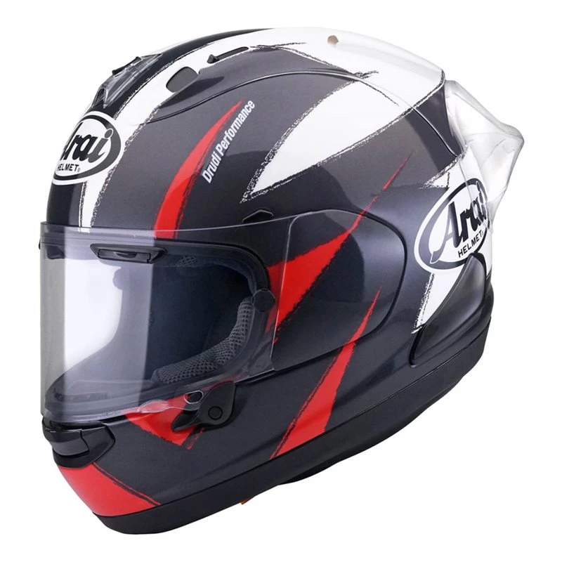 Arai RX-7V Race FIM Sign Motorcycle Helmet (Grey) 1 Arai RX-7V Race FIM Sign Motorcycle Helmet (Grey)