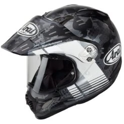 Arai Tour-X 4 Motorcycle Helmet Cover (Matt Black|White)