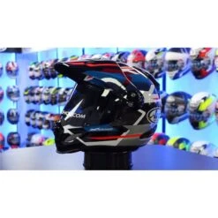 Arai Tour-X 4 Motorcycle Helmet Depart (Blue Metallic) -Motorcycle Equipment Store 29326 2