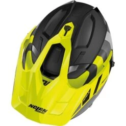 Nolan N70-2X Decurio N-Com Helmet (Flat Black/Yellow) -Motorcycle Equipment Store 29465 3