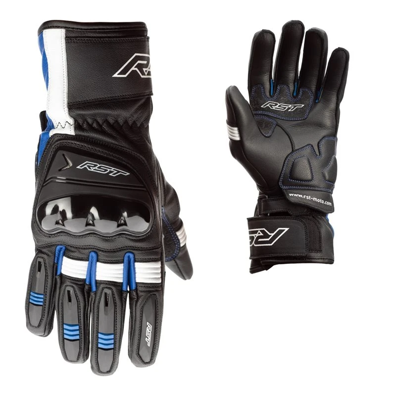 RST Pilot CE Motorcycle Gloves 2404 (Black/Blue/White) 1 RST Pilot CE Motorcycle Gloves 2404 (Black/Blue/White)