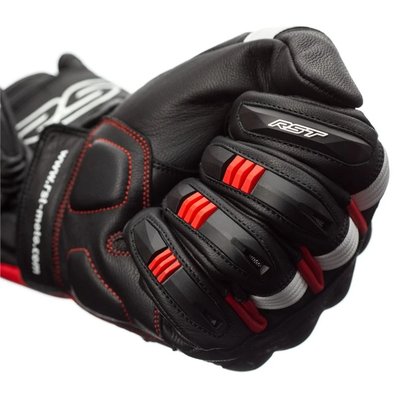 RST Pilot CE Motorcycle Gloves 2404 (Black/Red) 5 RST Pilot CE Motorcycle Gloves 2404 (Black/Red) - Image 5