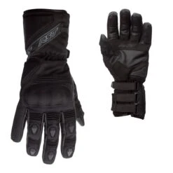 RST X-Raid Waterproof CE Motorcycle Gloves 2396 (Black)