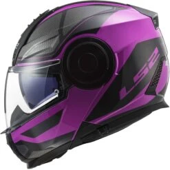 LS2 FF902 Scope Axis Flip Front Helmet (Black|Pink) 8 LS2 FF902 Scope Axis Flip Front Helmet (Black|Pink) -Motorcycle Equipment Store 29580 2