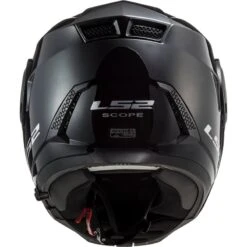 LS2 FF902 Scope Flip Front Helmet (Black) -Motorcycle Equipment Store 29582 2
