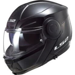 LS2 FF902 Scope Flip Front Helmet (Black)