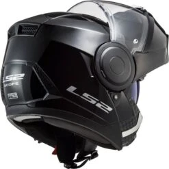 LS2 FF902 Scope Flip Front Helmet (Black) -Motorcycle Equipment Store 29582 7