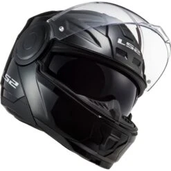 LS2 FF902 Scope Flip Front Helmet (Black) -Motorcycle Equipment Store 29582 8