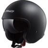 LS2 OF599 Spitfire Open Face Helmet (Matt Black)