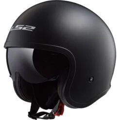 LS2 OF599 Spitfire Open Face Helmet (Matt Black)