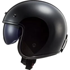 LS2 OF601 Bob Open Face Helmet (Black) -Motorcycle Equipment Store 29724 3