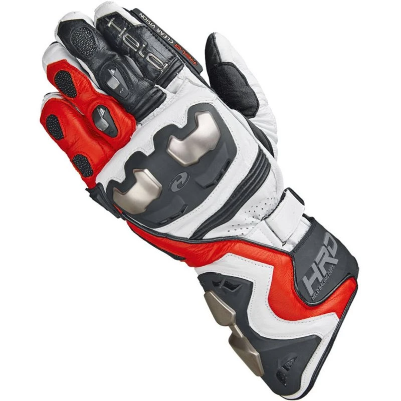 Held Titan RR Motorcycle Gloves (Red/White) 1 Held Titan RR Motorcycle Gloves (Red/White)