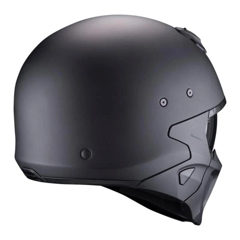 Scorpion Exo Covert-X Open Face Helmet (Matt Black) 3 Scorpion Exo Covert-X Open Face Helmet (Matt Black) - Image 3