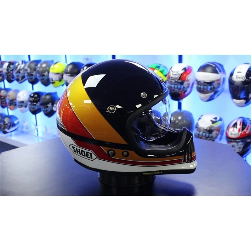 Shoei Ex-Zero Equation TC-10 Helmet (Black|Orange|Red) 2 Shoei Ex-Zero Equation TC-10 Helmet (Black|Orange|Red) - Image 2