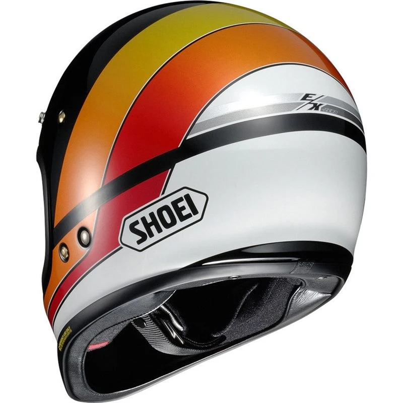 Shoei Ex-Zero Equation TC-10 Helmet (Black|Orange|Red) 3 Shoei Ex-Zero Equation TC-10 Helmet (Black|Orange|Red) - Image 3