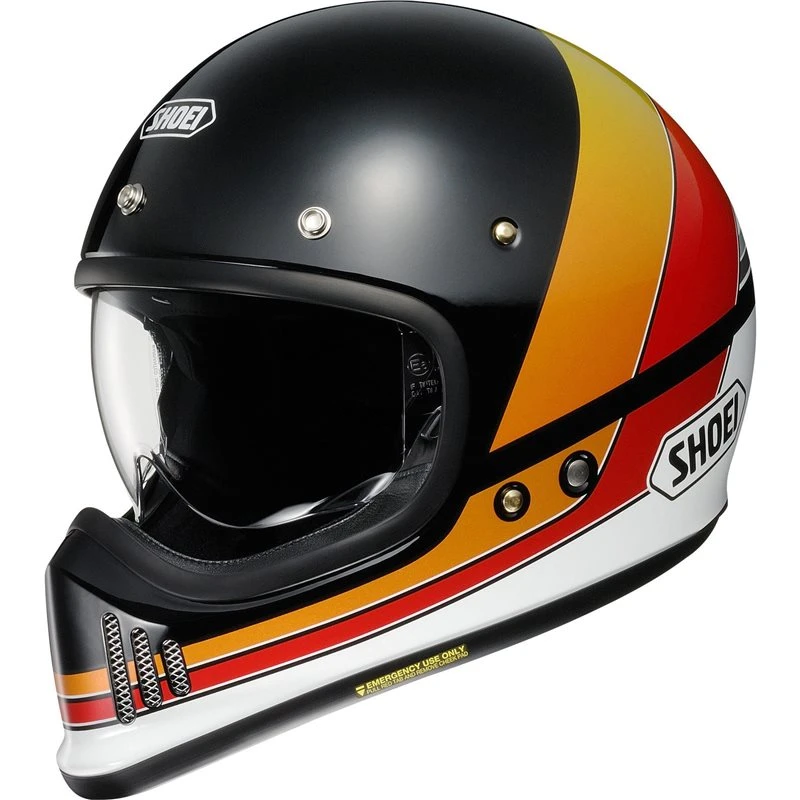 Shoei Ex-Zero Equation TC-10 Helmet (Black|Orange|Red) 1 Shoei Ex-Zero Equation TC-10 Helmet (Black|Orange|Red)