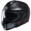 HJC RPHA 90S Bekavo Flip Front Helmet (Black/Orange)