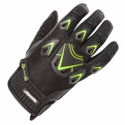 Spada Air Pro CE Motorcycle Gloves (Black/Flo Yellow)