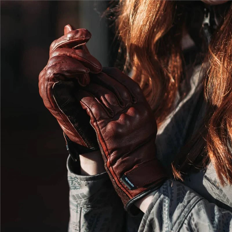 Spada Wyatt Ladies CE Motorcycle Gloves (Oxblood) 2 Spada Wyatt Ladies CE Motorcycle Gloves (Oxblood) - Image 2