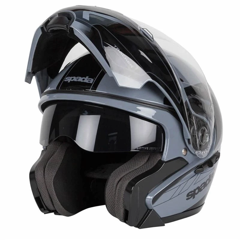 Spada Reveal Tracker Flip Front Helmet (Anthracite/Black) 2 Spada Reveal Tracker Flip Front Helmet (Anthracite/Black) - Image 2
