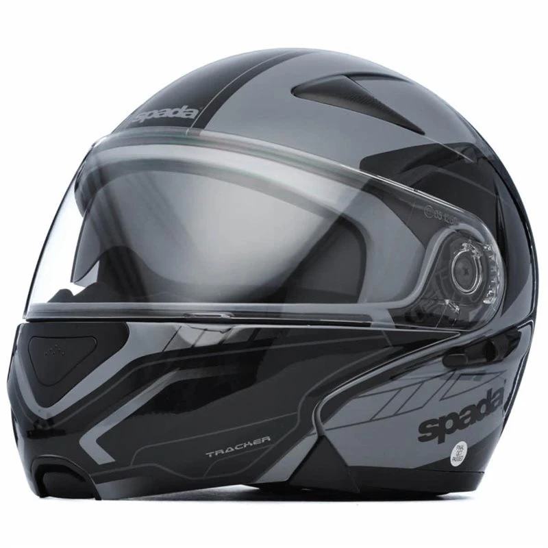 Spada Reveal Tracker Flip Front Helmet (Anthracite/Black) 1 Spada Reveal Tracker Flip Front Helmet (Anthracite/Black)