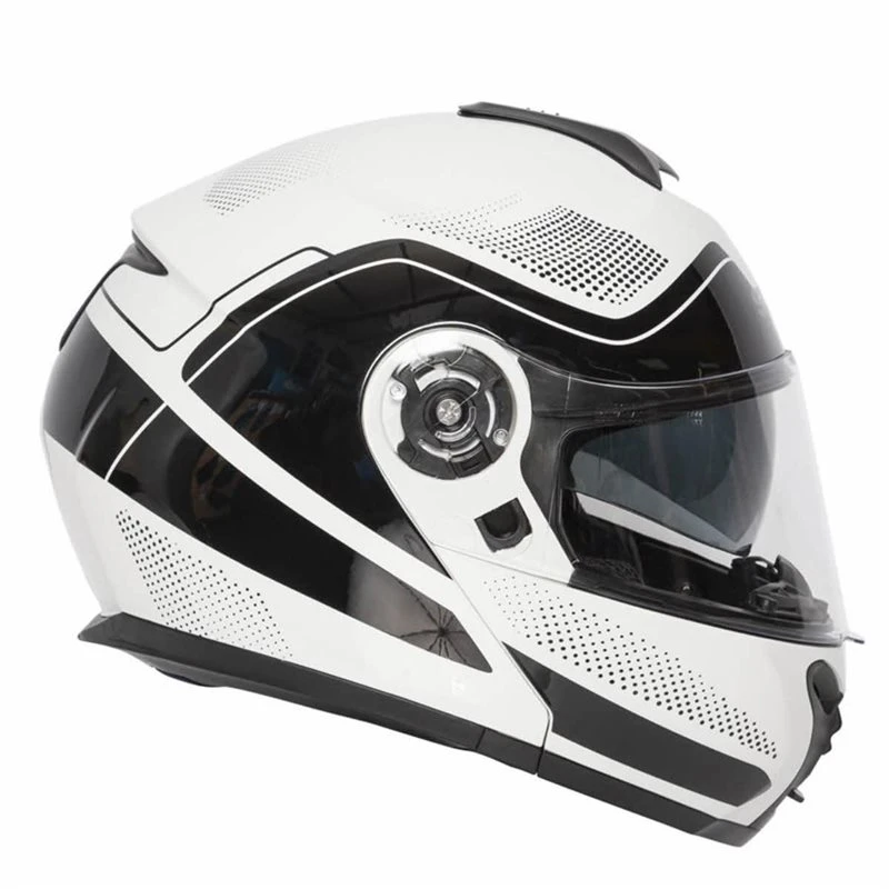 Spada Orion Pixel Flip Front Helmet (White/Black) 11 Spada Orion Pixel Flip Front Helmet (White/Black) - Image 11