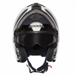 Spada Orion Pixel Flip Front Helmet (White/Black) 14 Spada Orion Pixel Flip Front Helmet (White/Black) -Motorcycle Equipment Store 30731 2