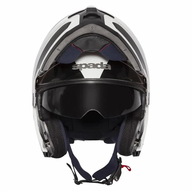 Spada Orion Pixel Flip Front Helmet (White/Black) 3 Spada Orion Pixel Flip Front Helmet (White/Black) - Image 3