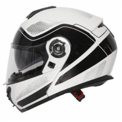 Spada Orion Pixel Flip Front Helmet (White/Black) 16 Spada Orion Pixel Flip Front Helmet (White/Black) -Motorcycle Equipment Store 30731 4