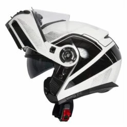 Spada Orion Pixel Flip Front Helmet (White/Black) 17 Spada Orion Pixel Flip Front Helmet (White/Black) -Motorcycle Equipment Store 30731 5