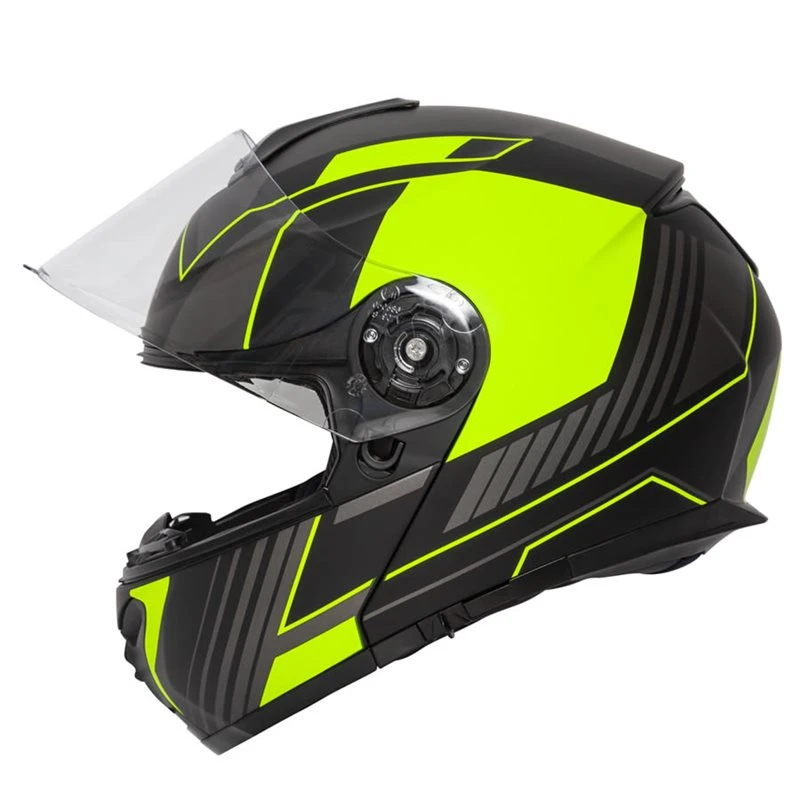 Spada Orion Whip Flip Front Helmet (Matt Black/Flo Yellow) 5 Spada Orion Whip Flip Front Helmet (Matt Black/Flo Yellow) - Image 5
