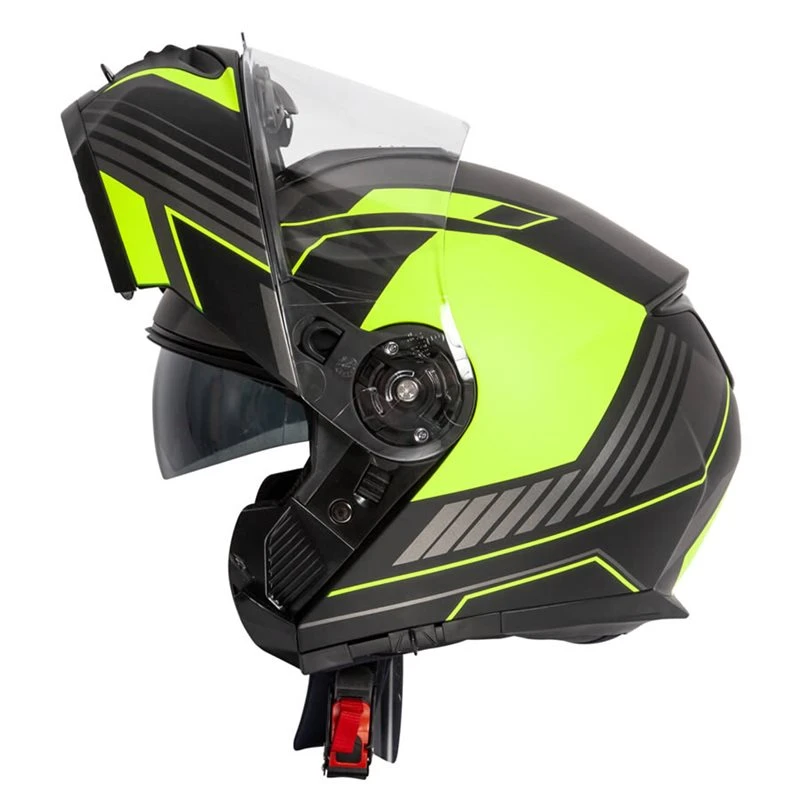 Spada Orion Whip Flip Front Helmet (Matt Black/Flo Yellow) 6 Spada Orion Whip Flip Front Helmet (Matt Black/Flo Yellow) - Image 6