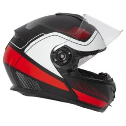 Spada Orion Pixel Flip Front Helmet (Matt Black/Red/White) -Motorcycle Equipment Store 30736 8