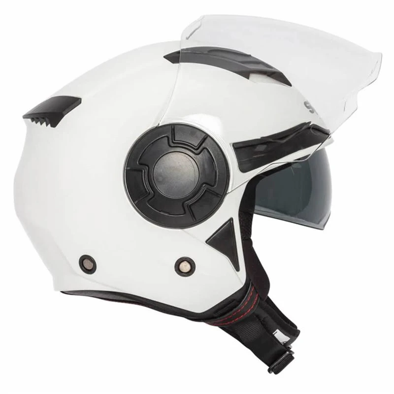 Spada Lycan Open Face Helmet (White) 3 Spada Lycan Open Face Helmet (White) - Image 3