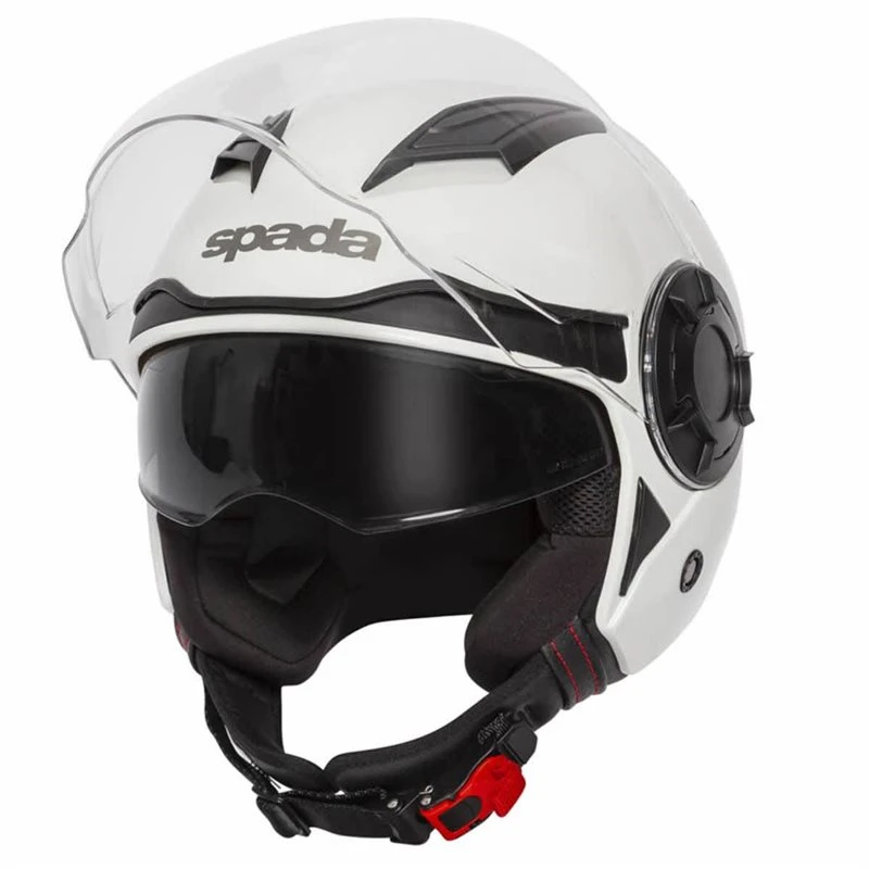Spada Lycan Open Face Helmet (White) 6 Spada Lycan Open Face Helmet (White) - Image 6