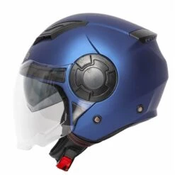 Spada Lycan Open Face Helmet (Matt Blue) -Motorcycle Equipment Store 30740 3