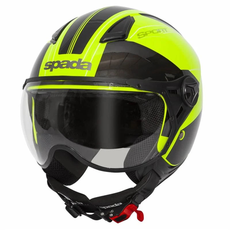Spada Hellion Twist Open Face Helmet (Yellow) 3 Spada Hellion Twist Open Face Helmet (Yellow) - Image 3