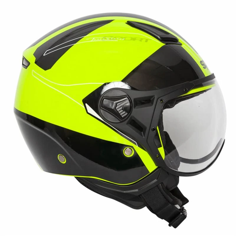 Spada Hellion Twist Open Face Helmet (Yellow) 7 Spada Hellion Twist Open Face Helmet (Yellow) - Image 7