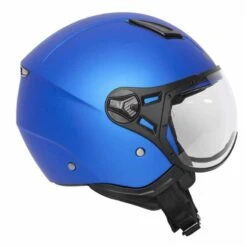 Spada Hellion Open Face Helmet (Matt Blue) -Motorcycle Equipment Store 30752 2