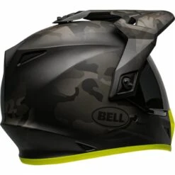 Bell MX-9 Adventure Mips Stealth Helmet (Matte Black Camo/Hi Viz) -Motorcycle Equipment Store 30856 2
