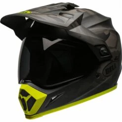 Bell MX-9 Adventure Mips Stealth Helmet (Matte Black Camo/Hi Viz) -Motorcycle Equipment Store 30856 5