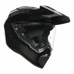 AGV AX9 Adventure Motorcycle Helmet (Gloss Carbon)