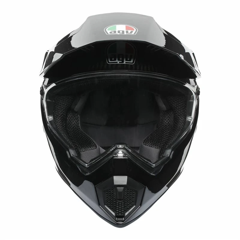 AGV AX9 Adventure Motorcycle Helmet (Gloss Carbon) 6 AGV AX9 Adventure Motorcycle Helmet (Gloss Carbon) - Image 6