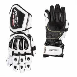 RST Tractech Evo 4 CE Motorcycle Gloves 2666 (White/Black)