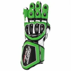 RST Tractech Evo 4 CE Motorcycle Gloves 2666 (Green/Black) -Motorcycle Equipment Store 31170 2