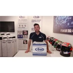 Arai RX-7V Takumi Replica Helmet (Matt Red/White/Black) 8 Arai RX-7V Takumi Replica Helmet (Matt Red/White/Black) -Motorcycle Equipment Store 31178 3