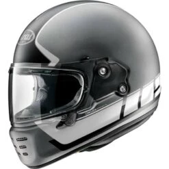 Arai Rapide Speedblock Helmet (Matt Black/White)