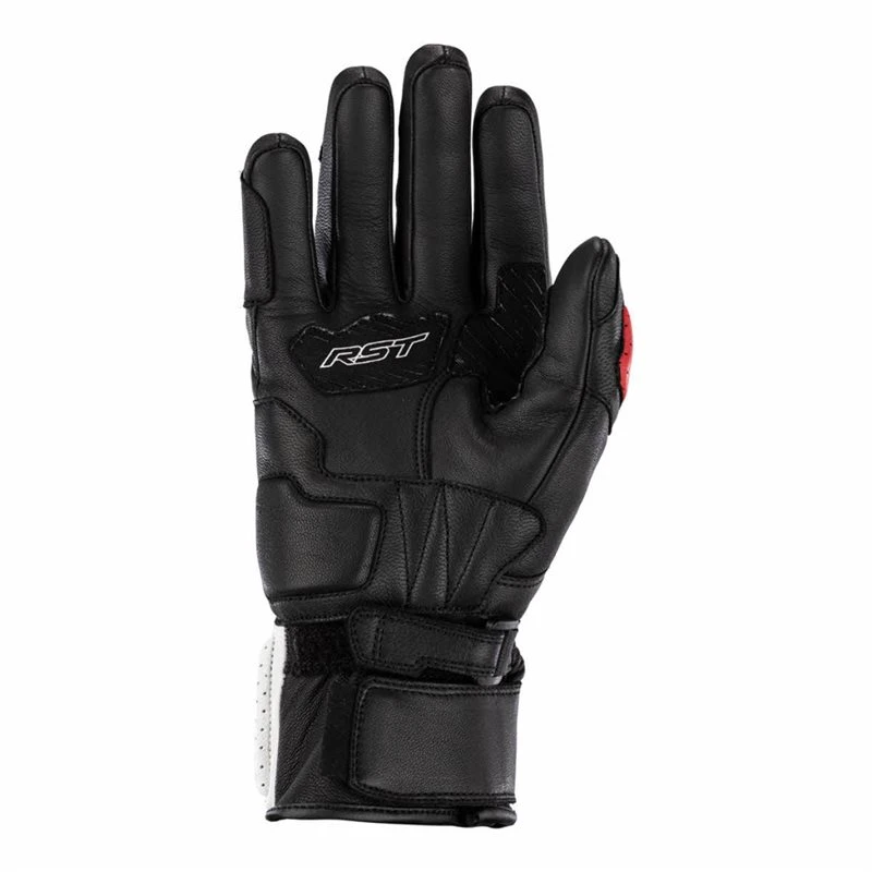RST Turbine CE Leather Gloves 2669 (Black/Red/White) 3 RST Turbine CE Leather Gloves 2669 (Black/Red/White) - Image 3