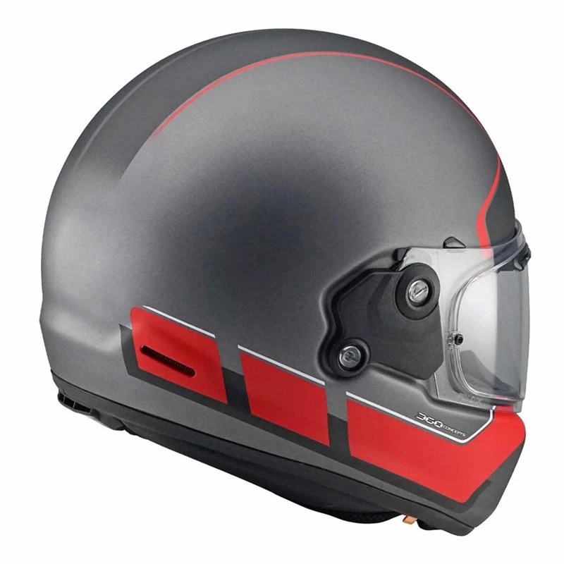 Arai Rapide Speedblock Helmet (Matt Black/Red) 2 Arai Rapide Speedblock Helmet (Matt Black/Red) - Image 2
