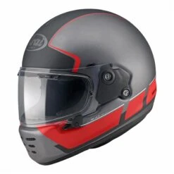 Arai Rapide Speedblock Helmet (Matt Black/Red)